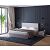 Кровать Fresco Plus рогожка nice кремовый без П/М 1600x2000, ортопедическое основание, изголовье мягкое