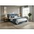 Кровать Fresco Plus рогожка nice океан без П/М 1200x2000, ортопедическое основание, изголовье мягкое