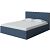 Кровать Fresco Plus рогожка nice океан без П/М 1400x2000, ортопедическое основание, изголовье мягкое