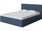 Кровать Fresco Plus рогожка nice океан без П/М 180x200, изголовье мягкое