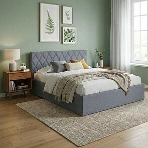 Кровать Fresco Plus Nice Серый 120-200