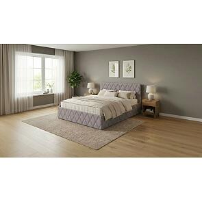 Кровать Fresco с бельевым ящиком Nice Латте 120-200