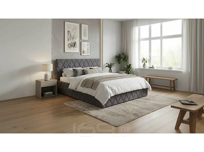 Кровать Fresco с бельевым ящиком Nice Мокко 120-200