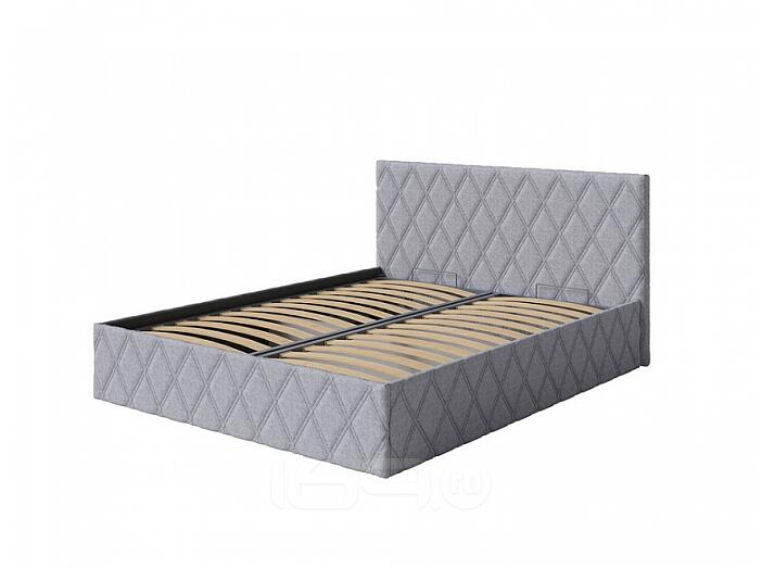 Кровать Fresco с бельевым ящиком Nice Серебряный 180-200