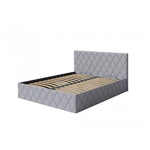 Кровать Fresco с бельевым ящиком Nice Серебряный 90-200