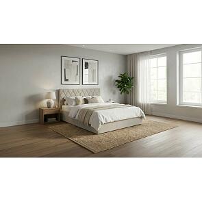 Кровать Fresco с бельевым ящиком Ultra Песочный 140-200