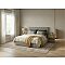 Кровать Fresco с бельевым ящиком велюр ultra песочный 900x2000, изголовье мягкое