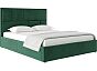 Кровать Madison велюр зеленый 1600x2000, изголовье мягкое