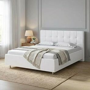 Кровать Nety без основания Teddy 300 Снежный 80-200