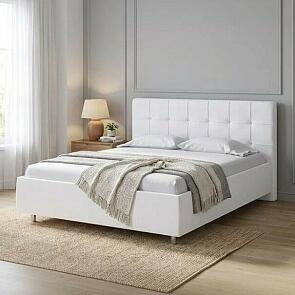 Кровать Nety без основания Teddy 300 Снежный 90-200