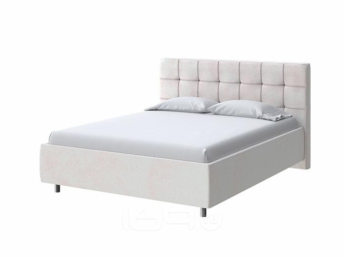 Кровать Nety без основания Teddy 302 Жемчужный 160-200