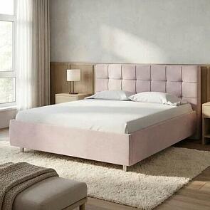 Кровать Nety без основания Teddy 306 Лунный 90-200