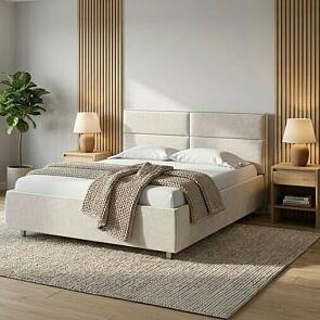 Кровать Pado без основания Gratta 1 Шампань 160-200