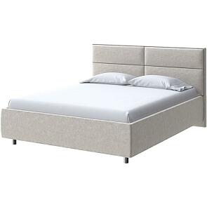 Кровать Pado велюр gratta 1 шампань 1600x2000, изголовье мягкое