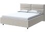 Кровать Pado велюр gratta 1 шампань 1800x2000, изголовье мягкое