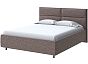 Кровать Pado велюр gratta 8 брауни 800x2000, изголовье мягкое