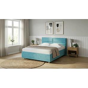 Кровать Pado без основания Лофти Лазурь 200-200