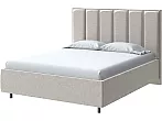 Кровать Routa велюр gratta 1 шампань без П/М 180x200, без ортопедического основания, изголовье мягкое