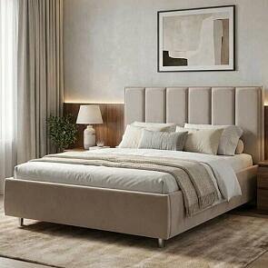 Кровать Routa без основания Gratta 2 Латте 120-200