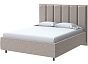 Кровать Routa велюр gratta 2 латте 1600x2000, изголовье мягкое
