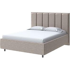 Кровать Routa велюр gratta 2 латте 800x2000, изголовье мягкое