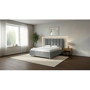 Кровать Routa без основания Gratta 4 Серый космос 200-200