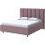 Кровать Routa велюр gratta 6 ягодный мусс 1200x2000, изголовье мягкое