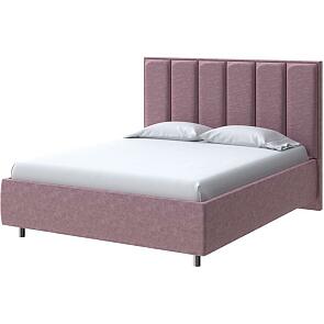 Кровать Routa велюр gratta 6 ягодный мусс 1200x2000, изголовье мягкое