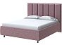 Кровать Routa велюр gratta 6 ягодный мусс 1600x2000, изголовье мягкое
