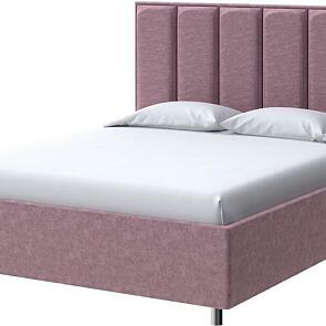 Кровать Routa велюр gratta 6 ягодный мусс 1800x2000, изголовье мягкое