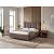 Кровать Routa велюр gratta 8 брауни 1200x2000, изголовье мягкое