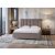 Кровать Routa велюр gratta 8 брауни 1800x2000, изголовье мягкое