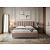 Кровать Routa велюр лофти мокко 1600x2000, изголовье мягкое