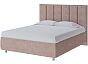 Кровать Routa велюр лофти мокко 800x2000, изголовье мягкое