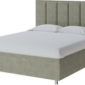 Кровать Routa велюр лофти олива 800x2000, изголовье мягкое