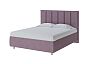 Кровать Routa велюр лофти слива 800x2000, изголовье мягкое