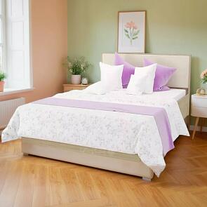 Кровать с подъемным механизмом Сопрано Beige/Дуб сонома 1,6м (подъёмный механизм выписывается отдельно)