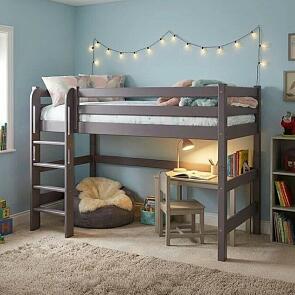 Кровать Соня без обивки сиреневый без подъёмного механизма 800x1900, ортопедическое основание, изголовье жесткое