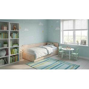 Кровать Umka Лофти Бежевый 90-200