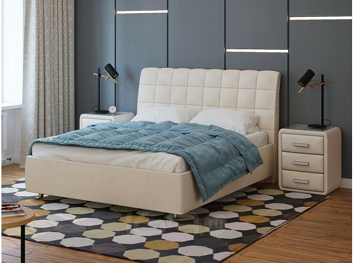 Кровать Volumo без основания Ultra Песочный 80-200