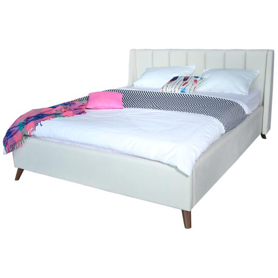 Мягкая кровать Betsi 1600, П/М, ткань, Бежевый
