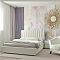 Мягкая кровать Olivia 1600 бежевая с подъемным механизмом Мягкая кровать Olivia 1600 бежевая с подъемным механизмом