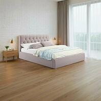 Кровать Verona велюр лиловый С П/М 1800x2000, изголовье мягкое