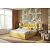 Кровать Verona велюр жёлтый С П/М 1800x2000, ортопедическое основание, изголовье мягкое