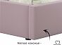 Кровать Bonna велюр лиловый без П/М 900x2000, ортопедическое основание, изголовье мягкое