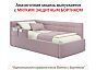 Кровать Bonna велюр лиловый С П/М 900x2000, ортопедическое основание, изголовье мягкое