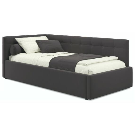 Односпальная кровать-тахта Bonna 900 П/М, ткань,  Шоколад