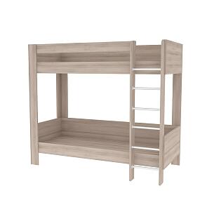 Кровать двухъярусная Ника 438 Ясень шимо светлый