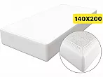 Наматрасник "Bravo Simple Fix" Белый 1400*2000 (резинка по периметру)