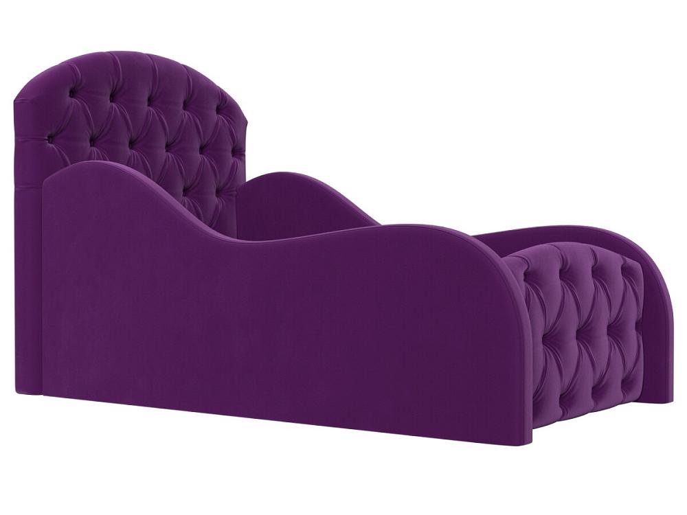 Детская кровать Майя Люкс Микровельвет Фиолетовый детская кровать сказка люкс микровельвет фиолетовый